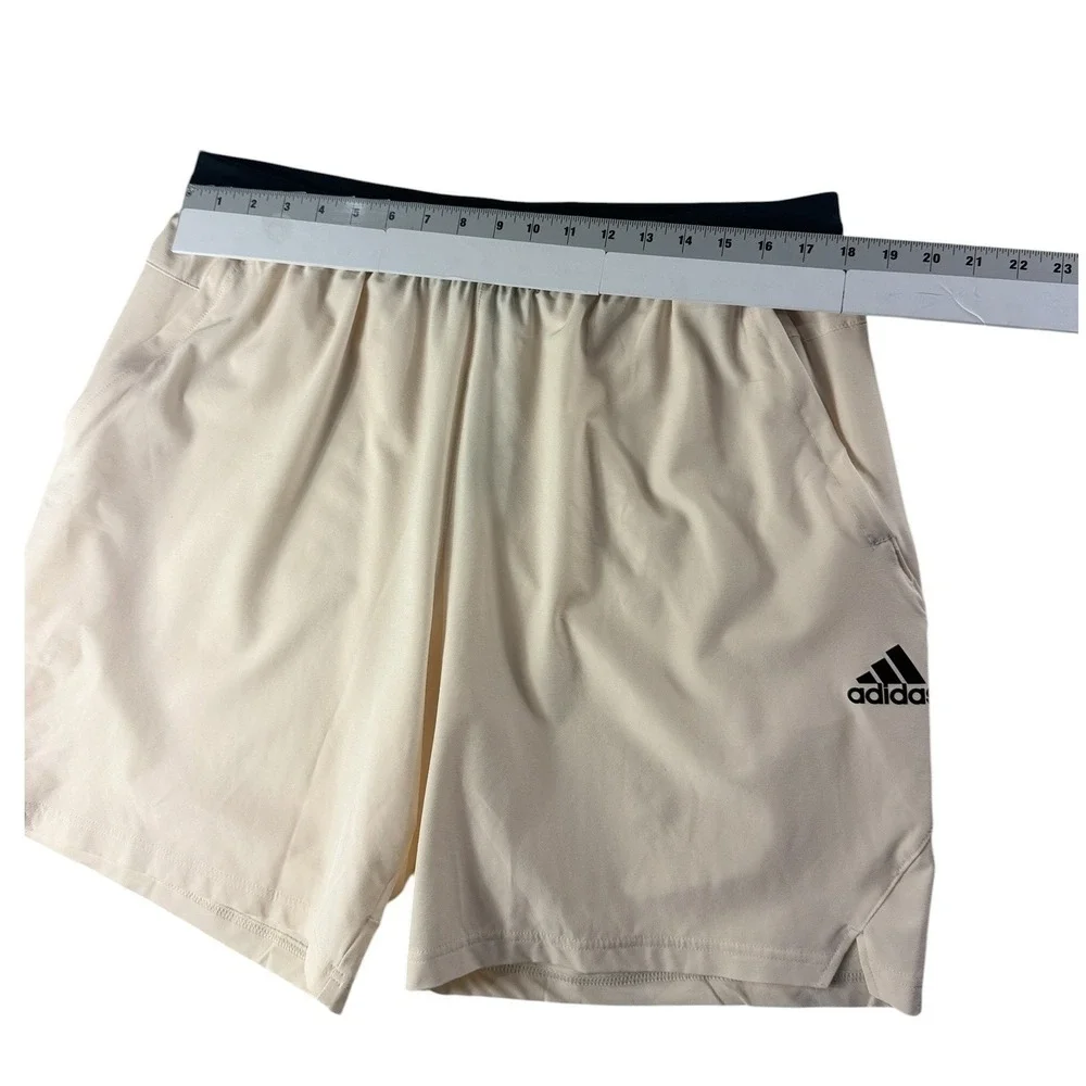 Adidas Mens M Axis WVN 3.0 Training‎ Shorts XL Wonder White HJ7971 New